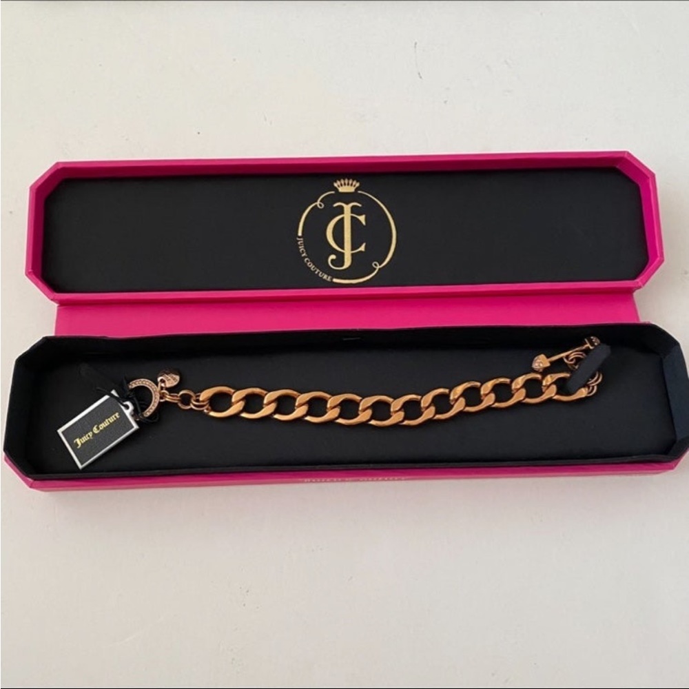 Juicy Couture Gold Charm Bracelet Brand New